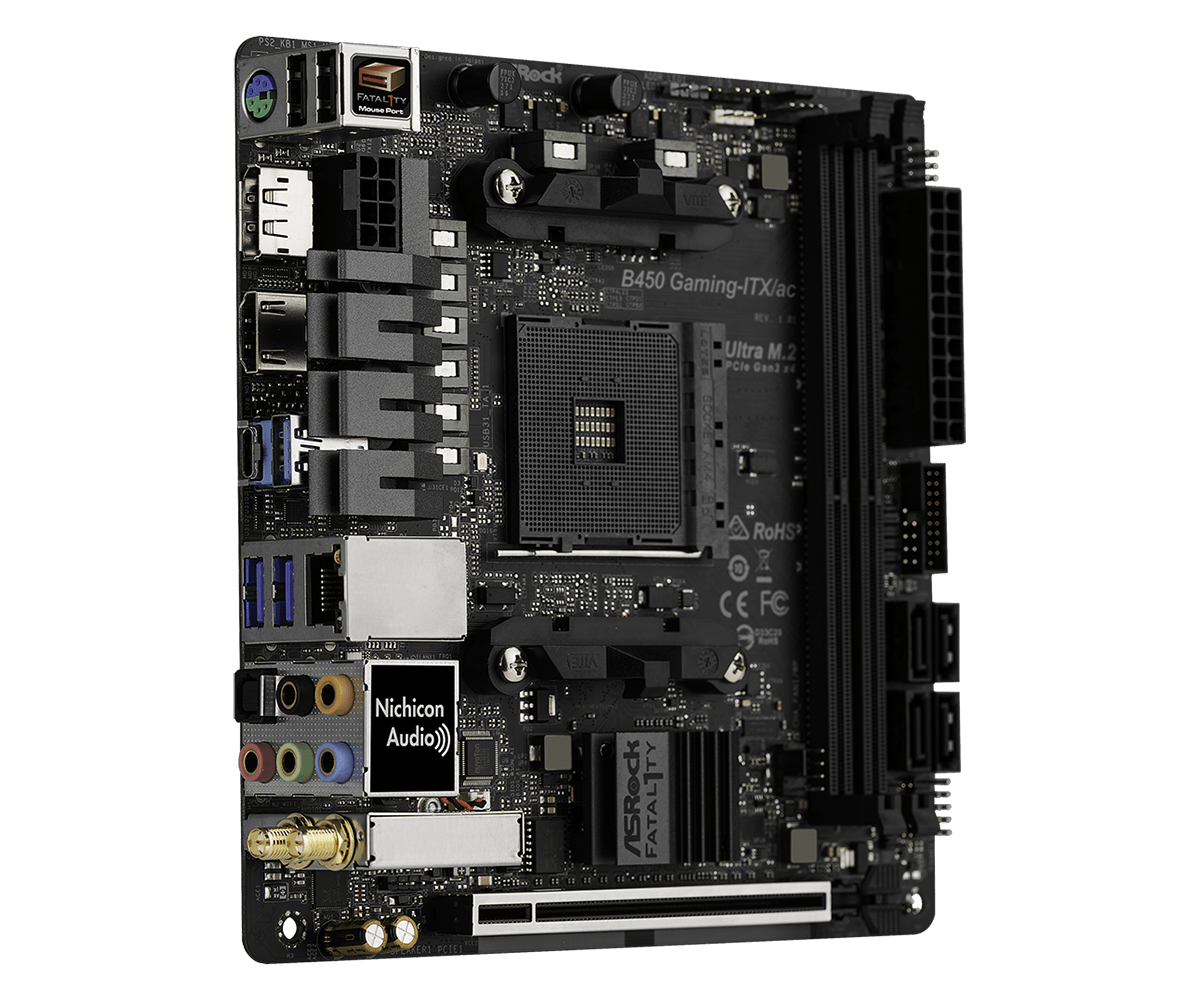 Asrock Fatal Ty B Gaming Itx Ac Motherboard Specifications On